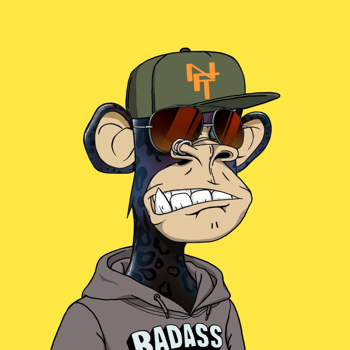 🎁 #NFTGiveaway 🎁

• x1 Badass Ape NFT Club + 5 WL

Rules:
1️⃣ Follow <a href="/BadassApeNC/">BadassApeNFTclub</a> &amp; <a href="/90BE90/">BE90</a>
2️⃣ ❤️ &amp; RT
3️⃣ Tag 2 Friends

✨ The Badass Ape NFT Club is a stunning 10K ape collection with an official BAYC license!! 

⏰ 48 Hours!
 
#NFTGiveaways #Giveaway #NFT