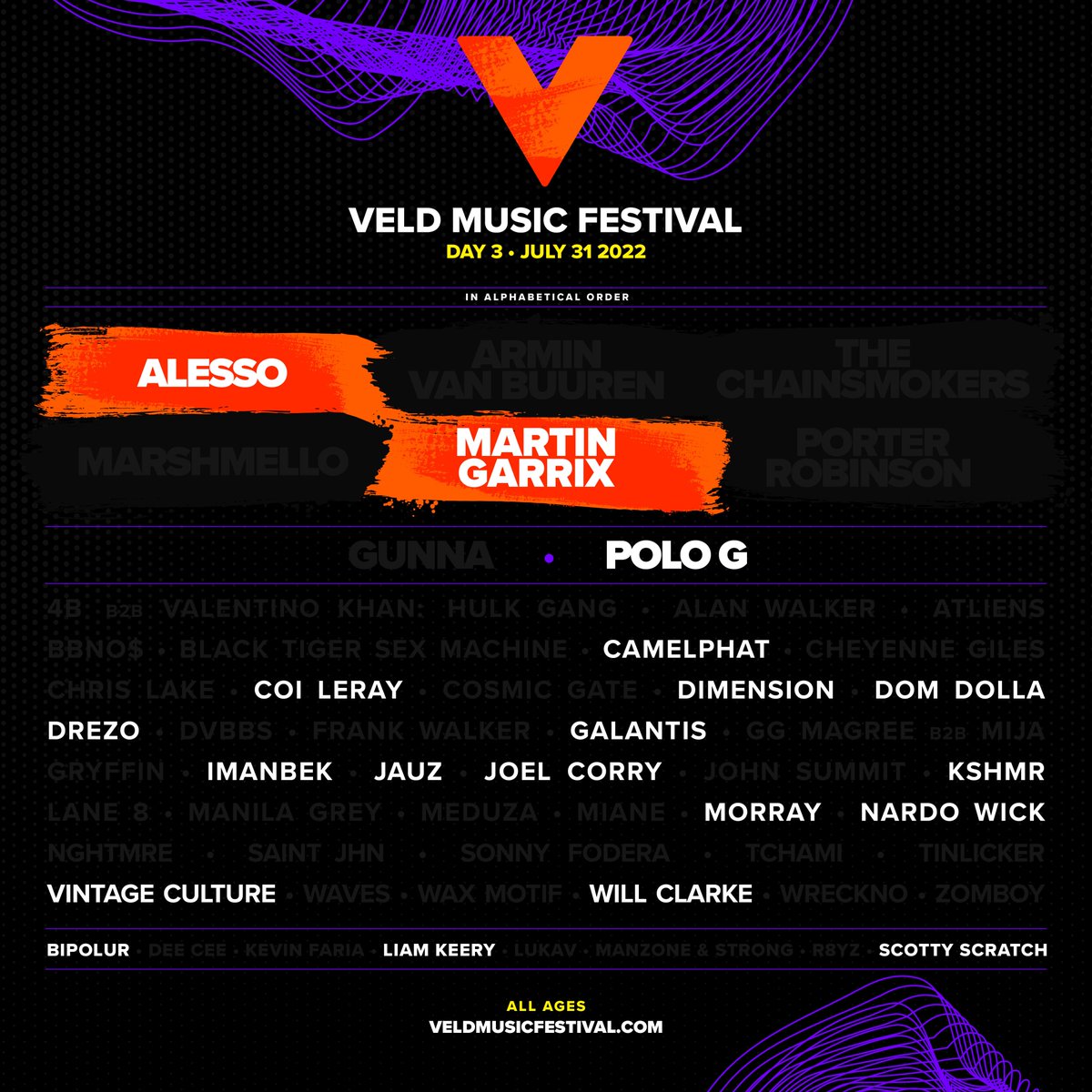 2022 Veld Music Festival lineup