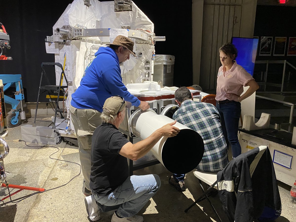 The team is all here at <a href="/rocketcenterusa/">U.S. Space & Rocket Center</a> getting all the prep work done for installation of the Wisconsin Ultraviolet Photo Polarimeter Experiment (WUPPE).  Installation Day is tomorrow, February 15!
#ARP #WUPPE #rocketcenterusa #everywhereyoulook