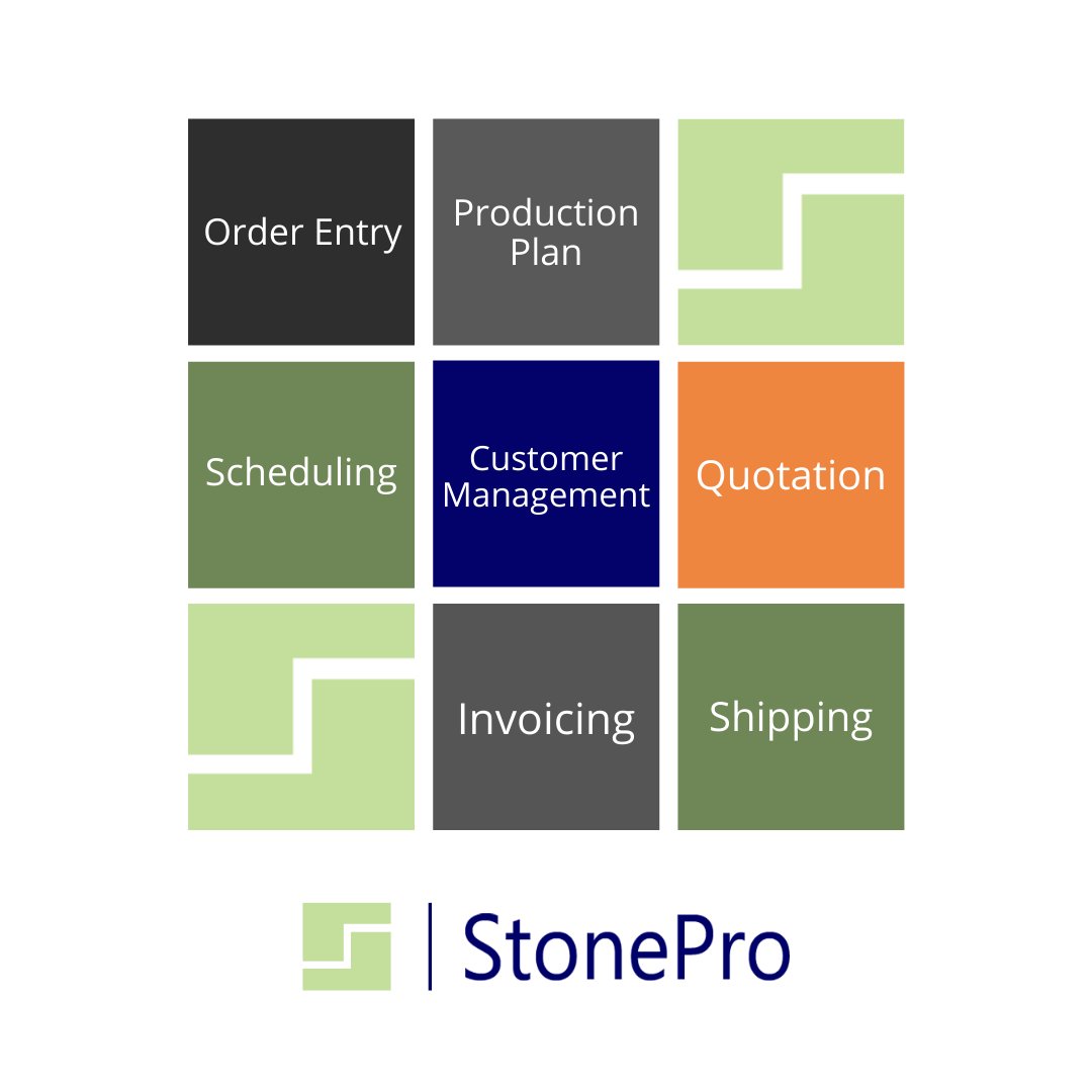 StonePro/Sales was developed especially for the #StoneIndustry. 🖥

The Sales module includes the following:
✅ Customer management
✅ Order entry
✅ Scheduling
✅ Dispatch (shipping)
✅ Invoicing
...and more

To book a demo of the module, E-mail us at am@dietrich-software.com 📧