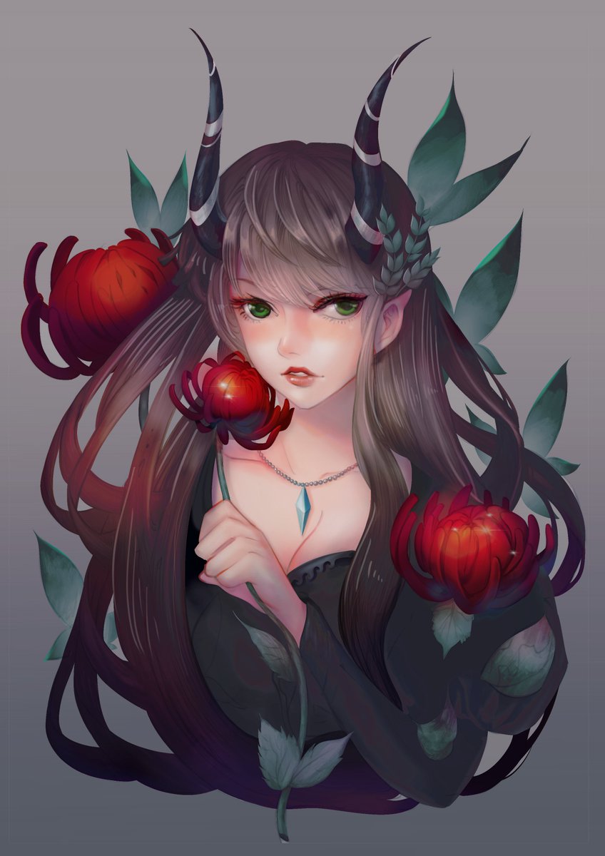 Bloody chrysanthemum X Mily and Besty
'soon' at foundation