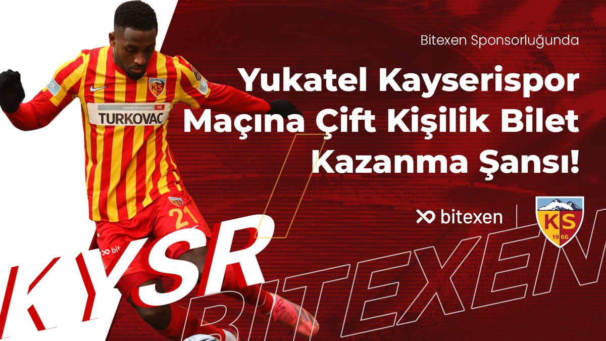 KayserisporFK's tweet photo. 🚨 #Bitexen sponsorluğunda GZT Giresunspor maçına davetlisin!

👉 Bizi ve @bitexencom'u takip et.
👉 Bu tweeti retweetle.

📍 Giresunspor ile oynanacağımız maça çift kişilik bilet kazanan 10 kişiden biri ol!

📆 Son tarih: 15 Şubat - 23.59
📌 Detaylar: https://t.co/YunwAVKZYg https://t.co/WoHc8diKK0