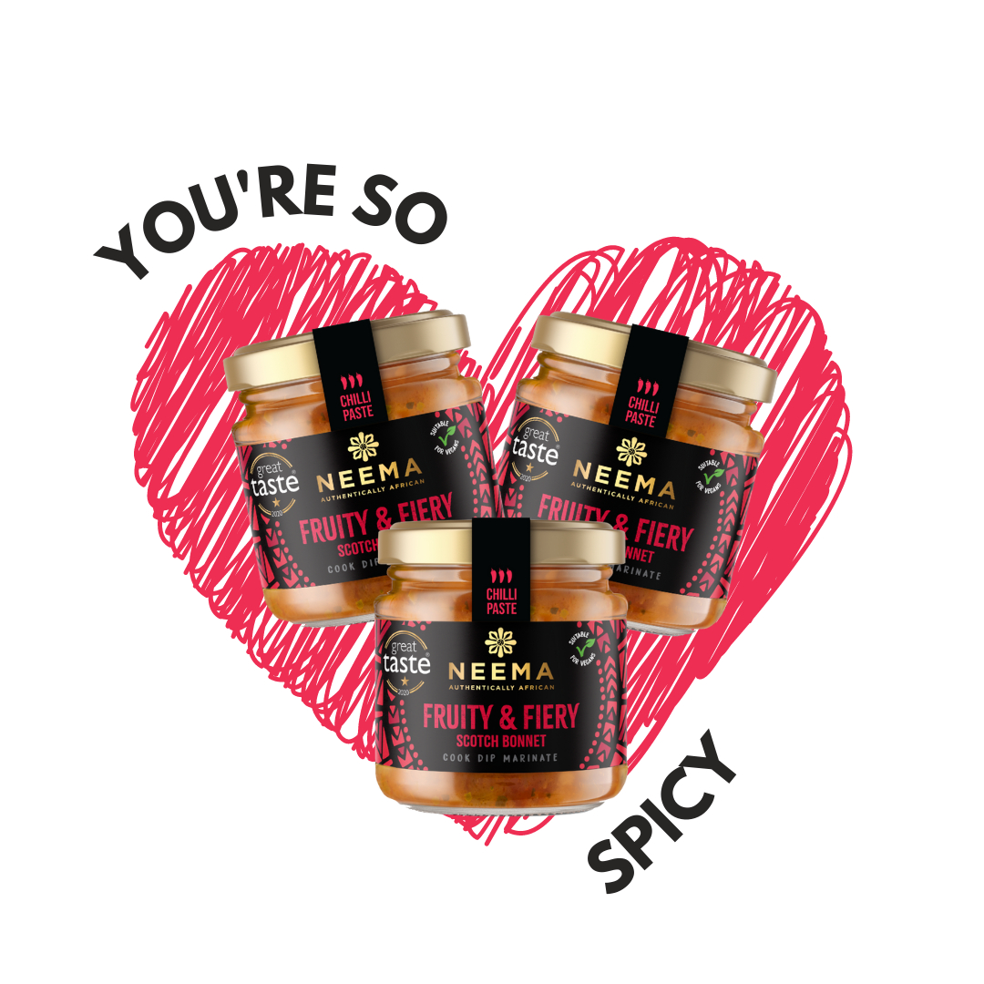 Hey there hot stuff 🔥🔥🔥We just wanted to let you know that your made of some super spicy stuff ❤️

Happy Valentines Day ✨
#neemafood #yourspicy #spicystuff #yourstrong