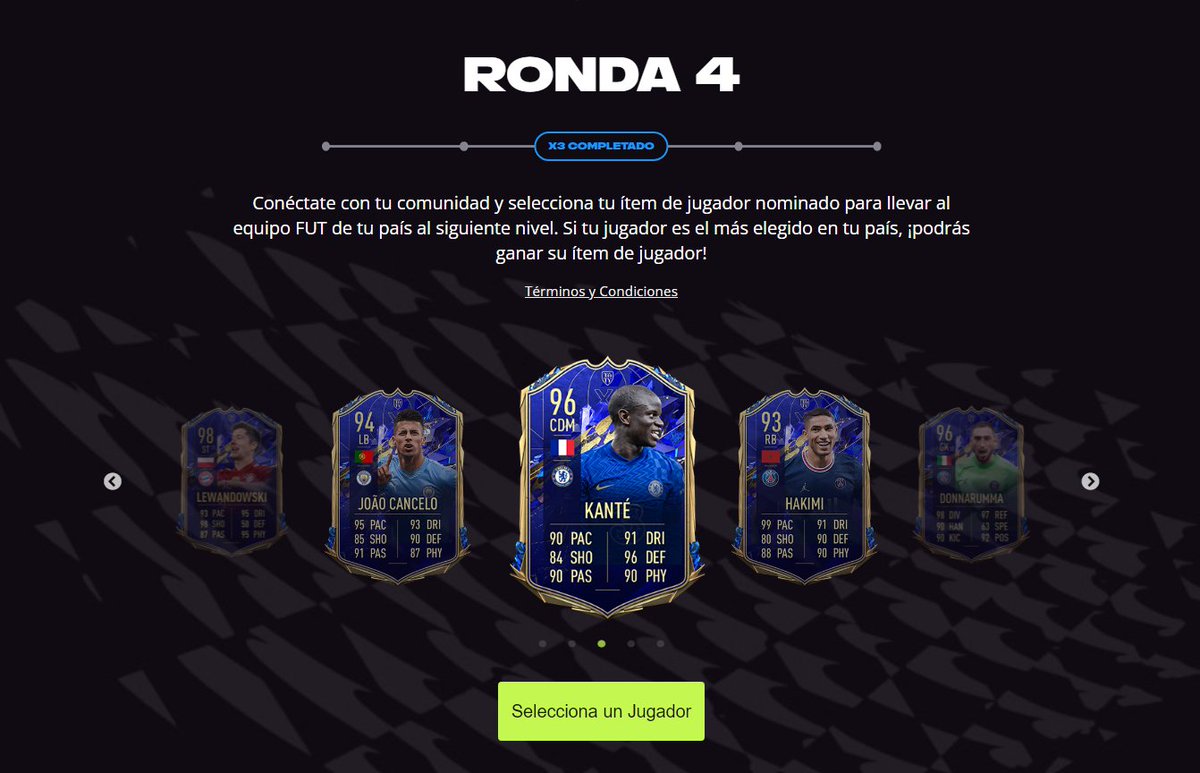 creeloyasisera's tweet image. Gana un TOTY a elección! 
En dos pasos.
1) Ingresa Aquí: x.ea.com/69638
2) Deja un comentario original sobre tu elección.
y LISTO!
El Ganador recibirá el ítem en su cuenta.
Al final de todos los BEAT's habrá un ganador de una PLAYSTATION 5 🔥
🔁RT y ❤️LIKE