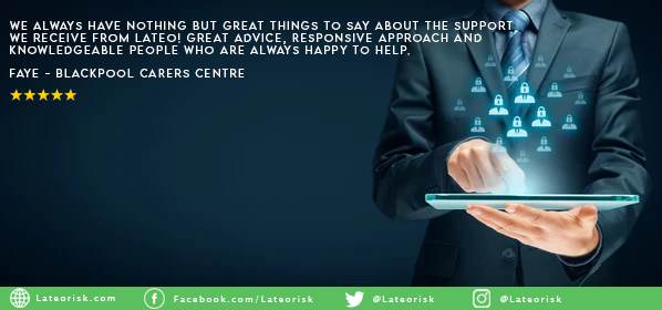 It's always a pleasure working with <a href="/BlackpoolCarers/">Blackpool Carers Centre</a>

⭐⭐⭐⭐⭐

Here is what they recently had to say about us:

-

#lateorisk #lateo #onlineservices #cybersec #cybersecurity #onlinesecurity #physicalsecurity #riskmanagement #security #governance #securitymadesimple #training