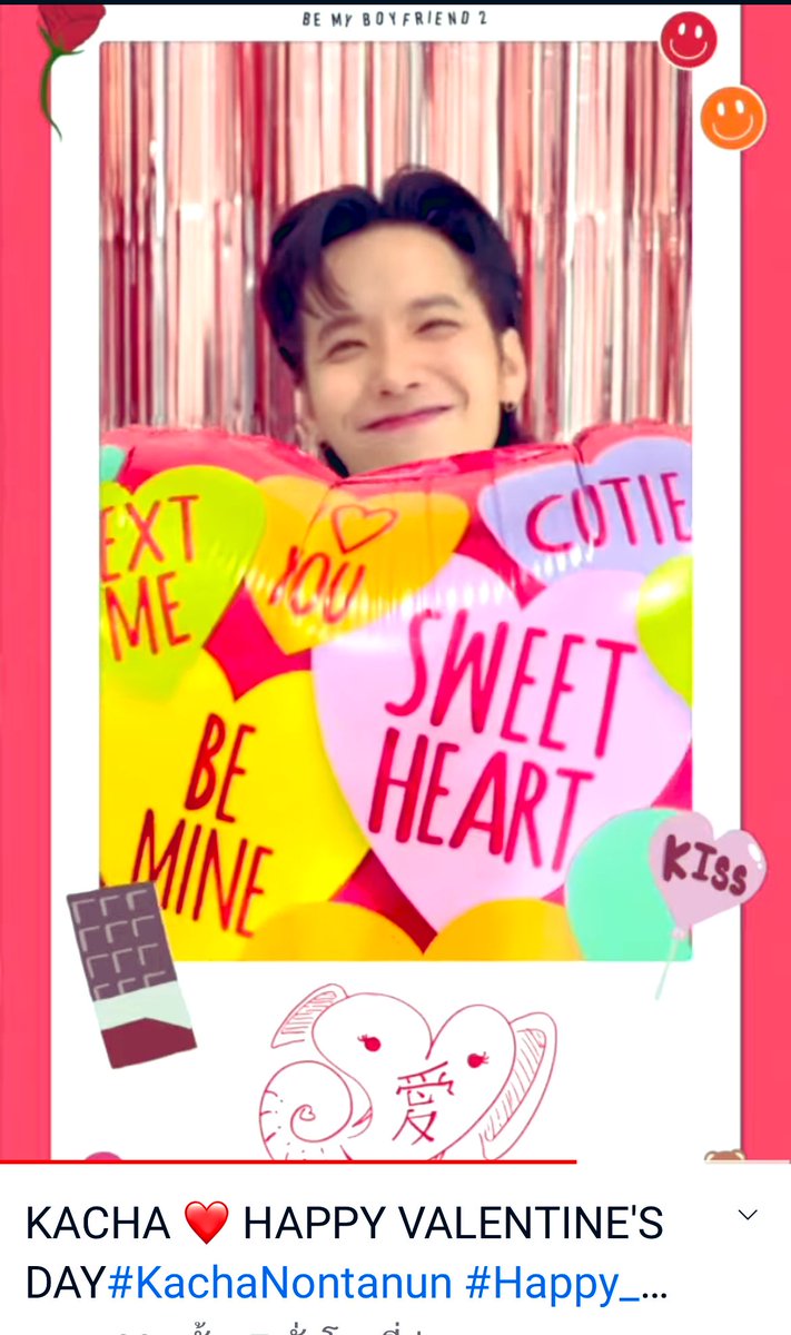 KACHA ❤️ HAPPY VALENTINE'S DAY#KachaNontanun #Happy_Valentines_Day #BEMY... youtu.be/GI1rw4mxdUo ผ่าน <a href="/YouTube/">YouTube</a>