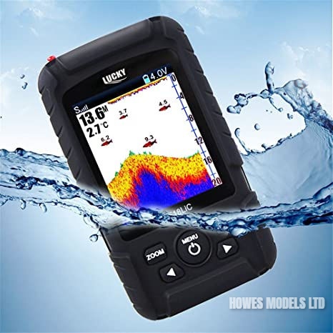 Our Lake Reaper bait boats are now available with a handheld, colour screen waterproof fish finder! This has a rechargeable battery pack fitted. Link below -  howesmodels.co.uk/product/lake-r…