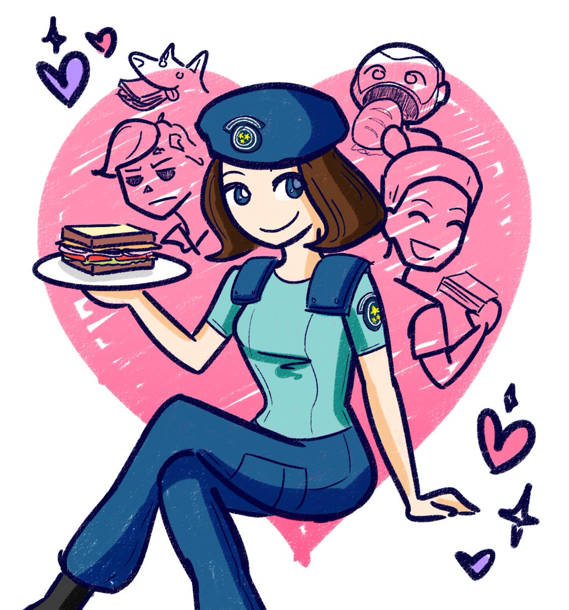herbs are red
and also blue
let’s share sandwiches
because jill loves you!!!

happy [jill] valentine’s day ! 💝🥪✨

#REBHFun #residentevil