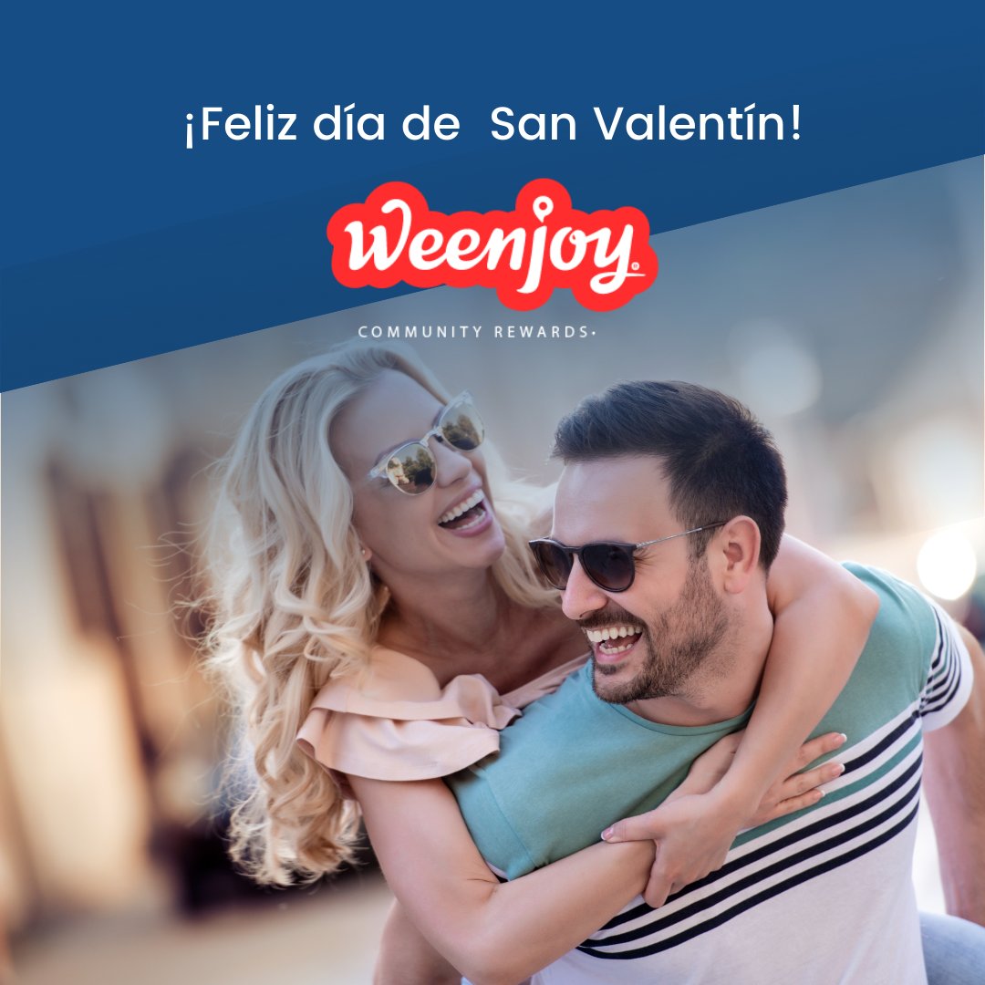 WeenjoyCom's tweet photo. ¡Feliz día de San Valentín! 🥰
Este mes del amor vive la experiencia de ganar por tus compras en los negocios afiliados a Weenjoy . ❤️
#CommunityRewards #Weenjoy #WeenjoyPartner #Febrero #sanvalentín #AmoryAmistad https://t.co/AA3NzhpSc4