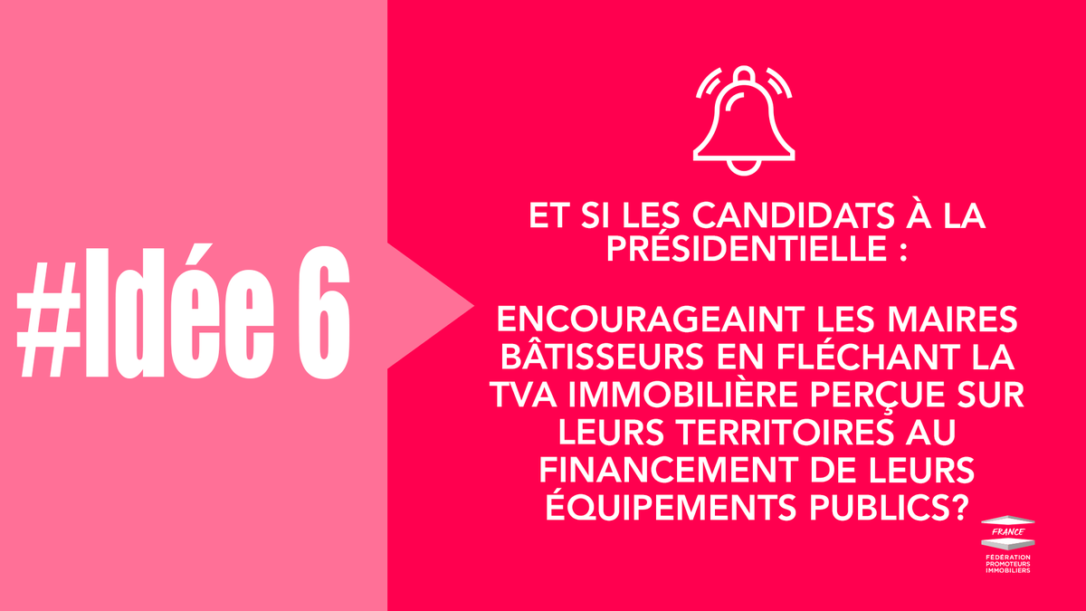 [#Presidentielle2022] Logement : l’Enjeu de société.
💡Bâtissons ensemble la ville de demain en donnant des ressources supplémentaires aux communes qui construisent.
 
<a href="/l_amf/">AMF | Association des maires de France</a> <a href="/France_urbaine/">France urbaine</a> <a href="/IntercoDeFrance/">Intercommunalités de France</a> #logement