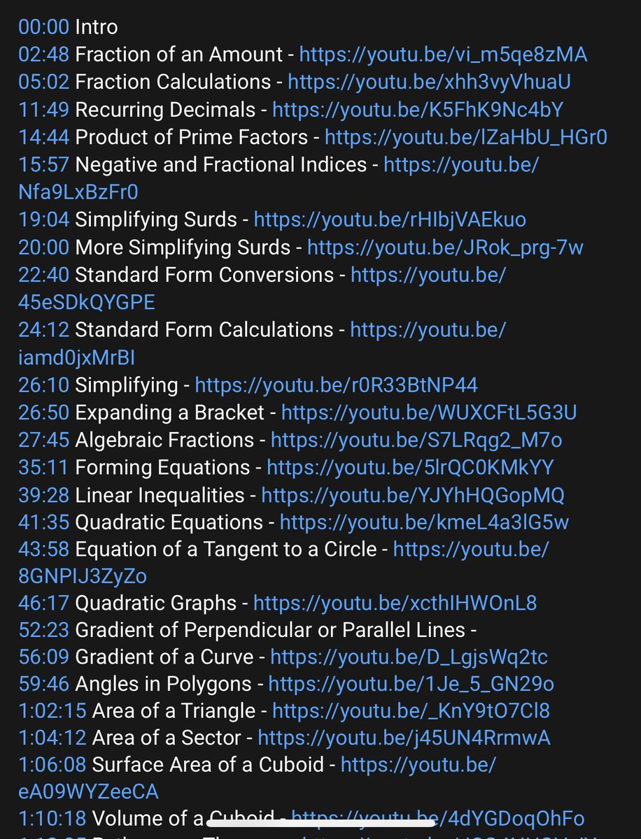 The GCSE Maths Tutor tweet media