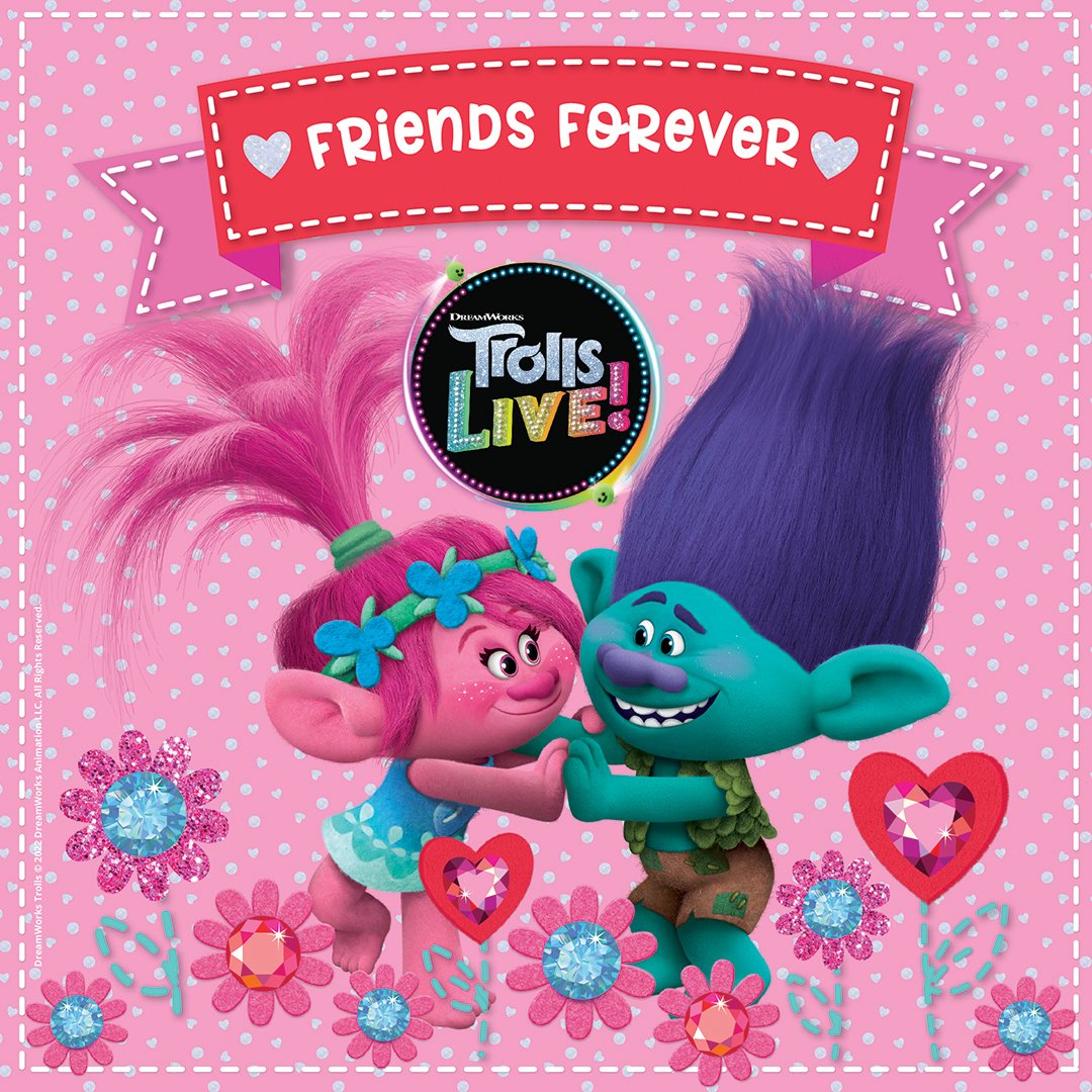 Happy Valentines Day!  #TrollsLIVE