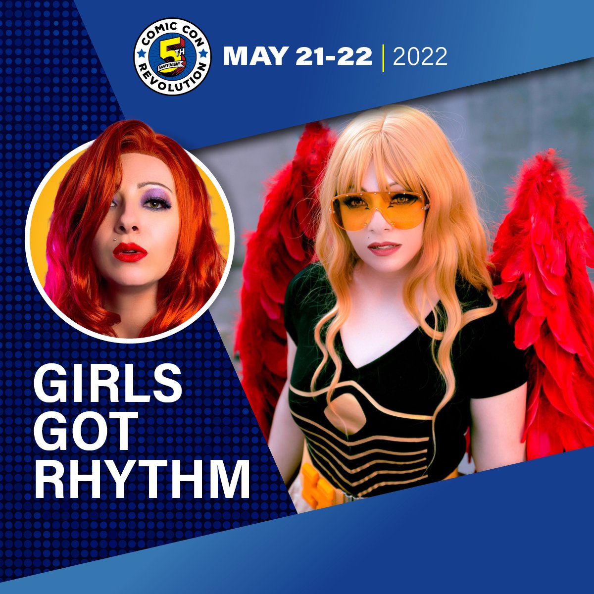 ComicConRvltn's tweet photo. 🎶 Meet cosplayer @GirlsGotRhythm in Cosplay Corner at CCR this May!
Tix: https://t.co/FDH6TDJW07
#comicconrevolution #comiccon #inlandempire #ontariocalifornia #socal #girlsgotrhythm #cosplay #cosplayer #cosplaylife #cosplaycontest #costumecontest #scubasteph @Scuba_Stephanie https://t.co/TyObWzdqFF