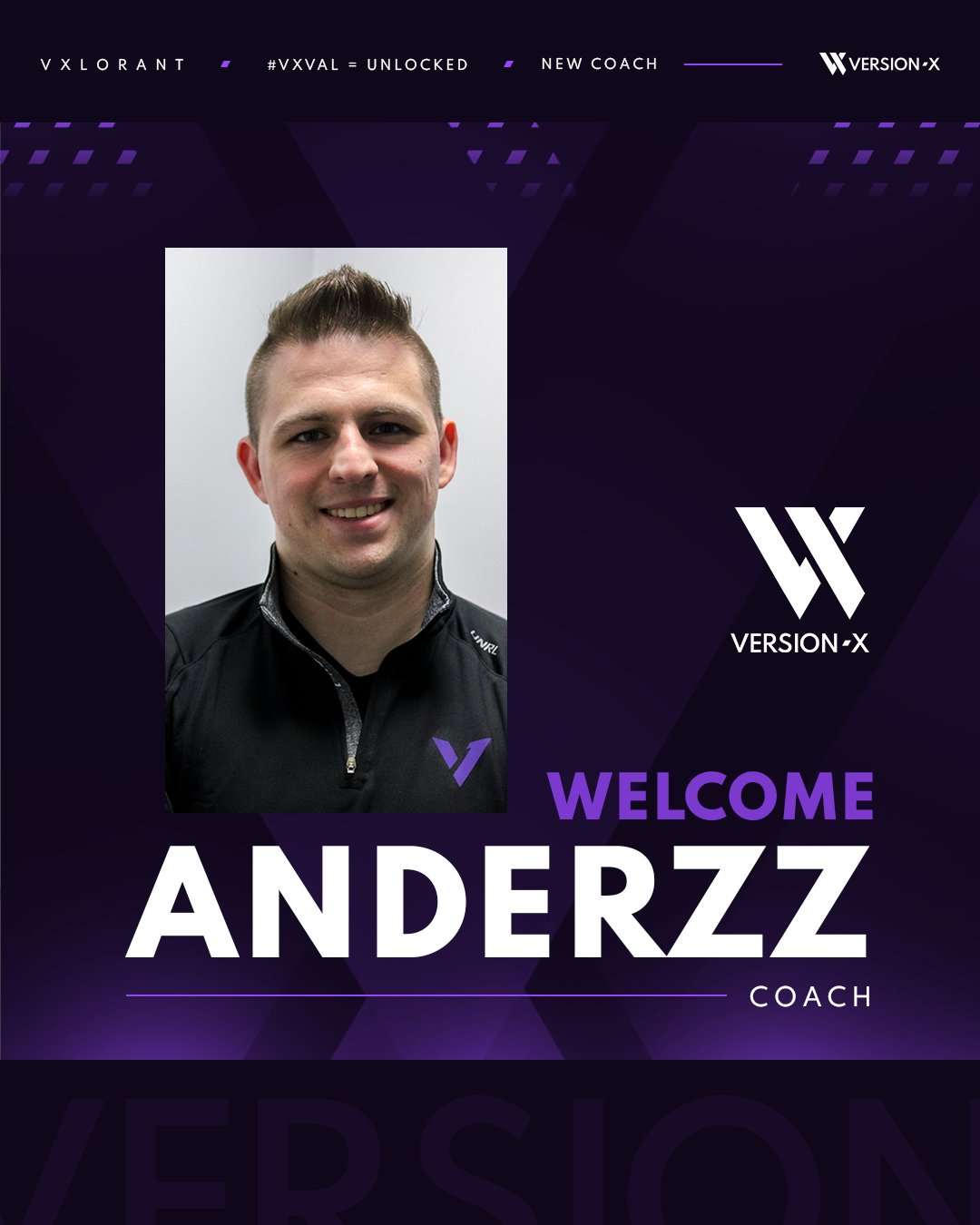 Version1 on Twitter "New coach who dis? the new coach of VXVAL