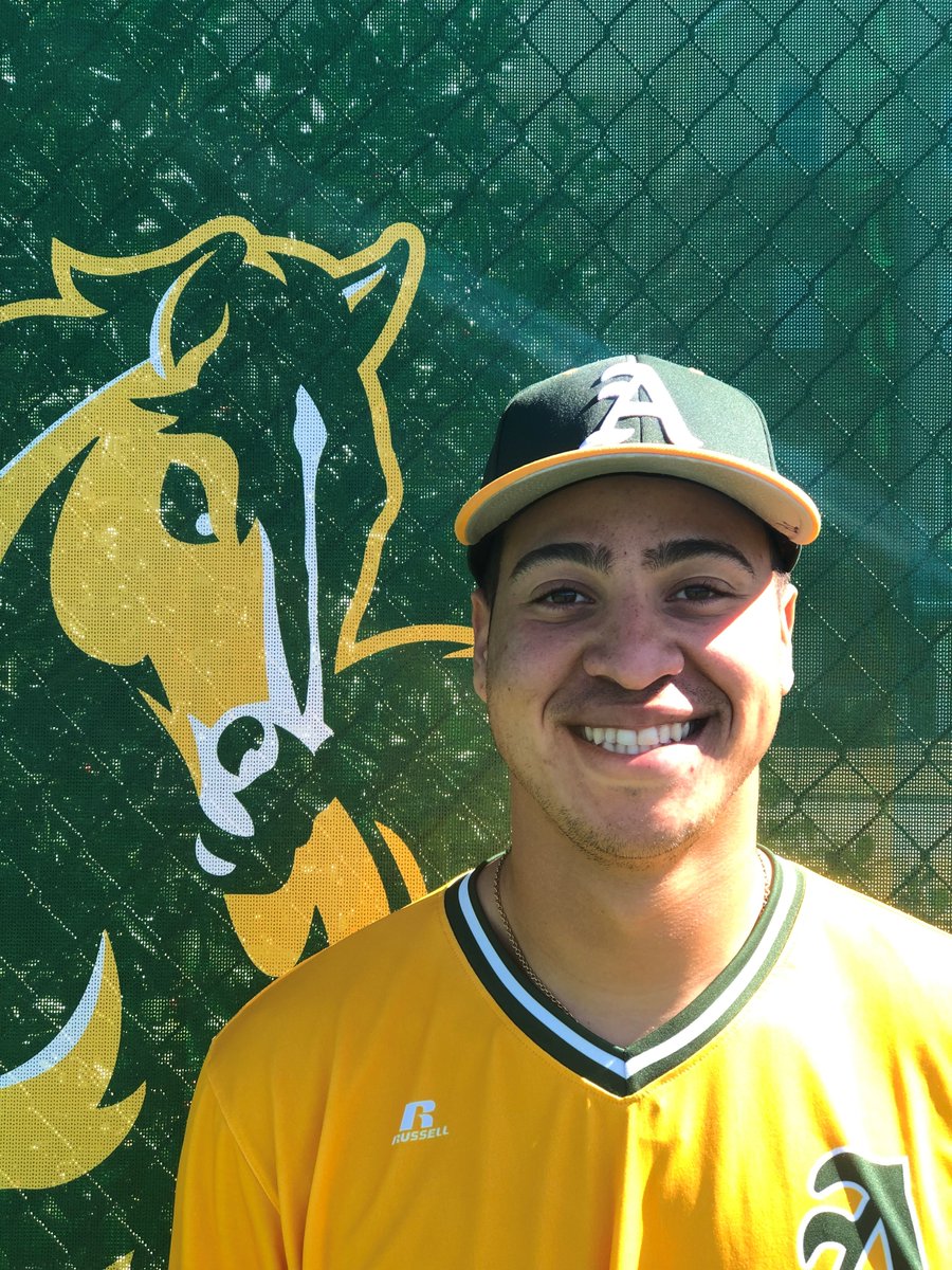 Congrats to <a href="/ABACBaseball/">ABAC Baseball</a> <a href="/ABACAthletics/">ABAC Athletics</a> Jorge Pascual as he has been named Player of the Week.thegcaa.com/information/20…