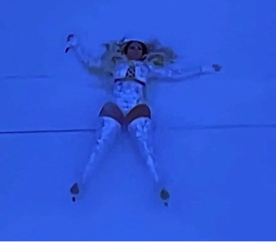 Actual footage of me finishing my nightly skincare routine