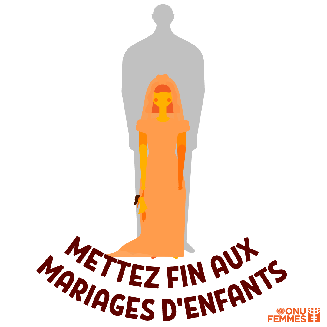ONUFemmes's tweet photo. La place des filles est à l’école, pas à la tête d’un foyer. 
#EndChildMarriage https://t.co/unJUEk4FHR