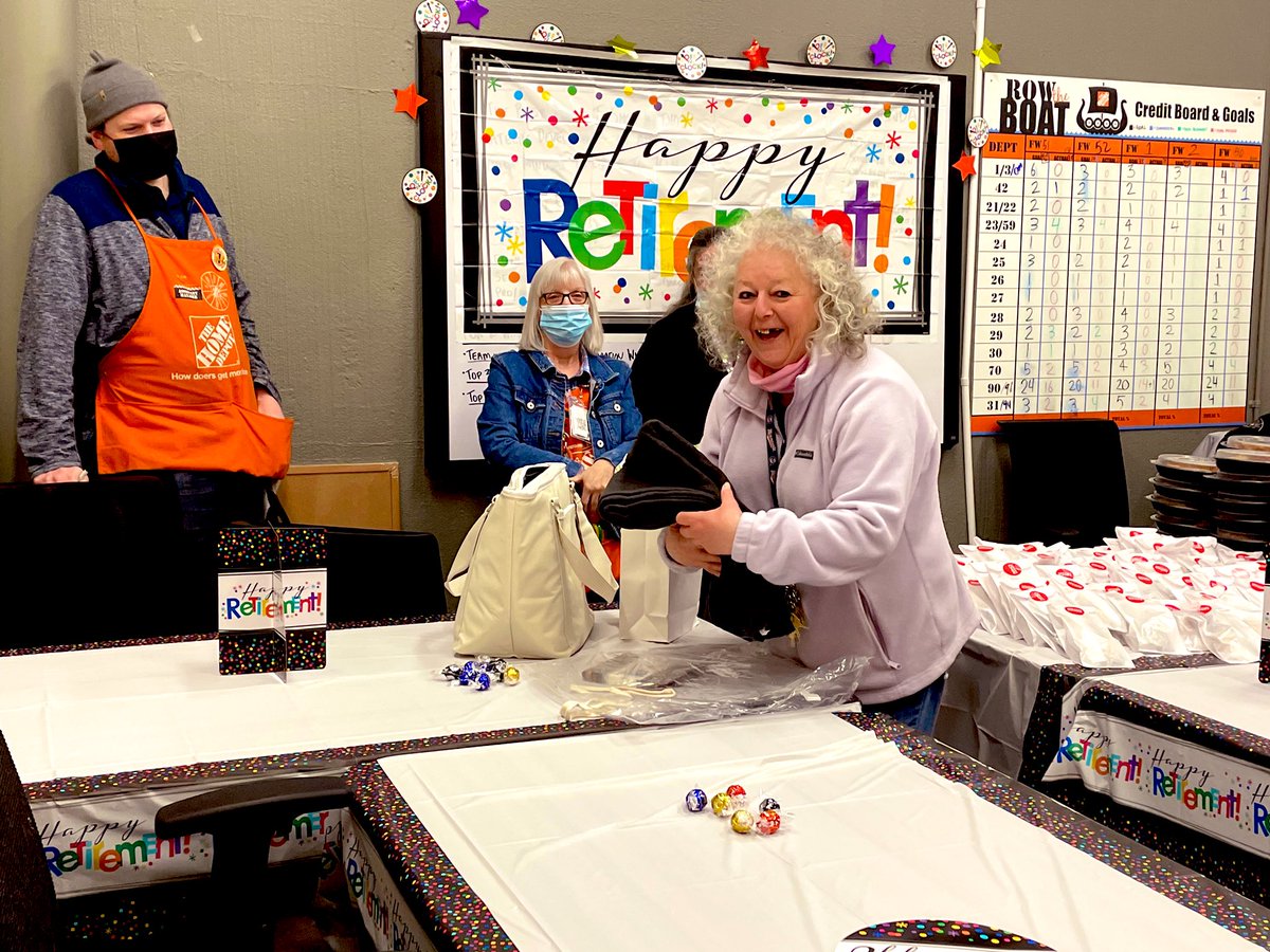 Happy retirement Mickey! Thank you for your 19 years of service to HD! Wishing you all the best with fun filled days ahead! #2810woodbury <a href="/CaseyThd/">THDCasey</a> <a href="/belford_melissa/">Melissa Beth Belford</a> <a href="/wolff1012016/">Ashley</a> <a href="/Taylor_Flem/">Taylor Fleming</a> <a href="/THDCharles/">Charles Clark</a>