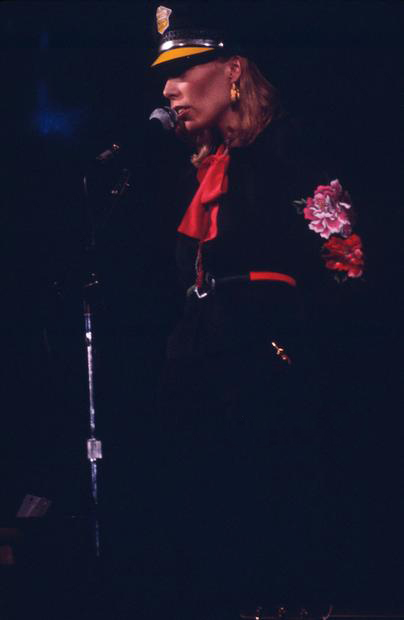 Joni performed a Valentine’s Day concert on this day in 1976 at Civic Arena in Pittsburgh, PA. Throughout the show, the crowd showered the stage with roses. 

Photos by Karl Alsnauer.
