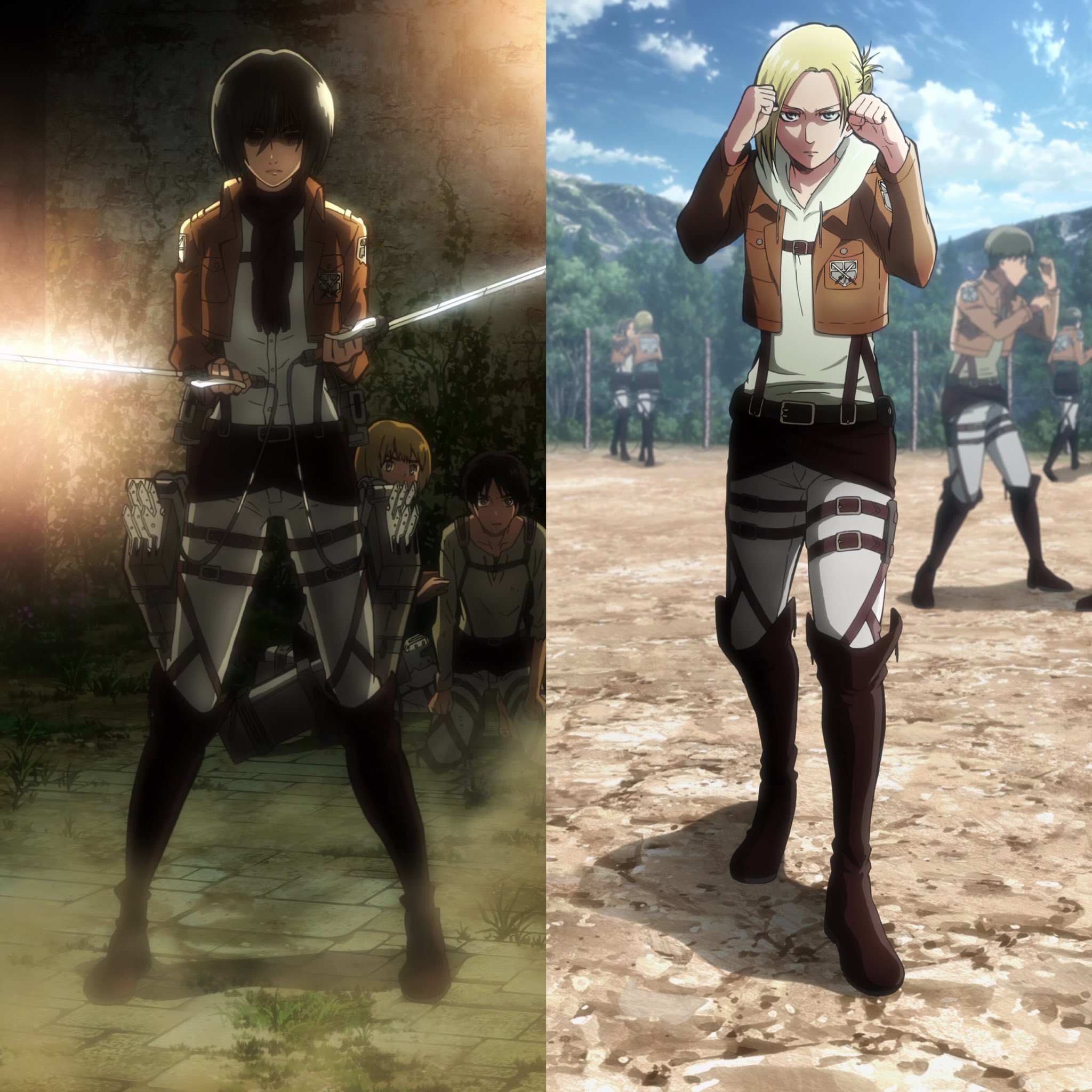 Attack on Titan on X: "Mikasa Annie https://t.co/qt4mKQpJpM" / X