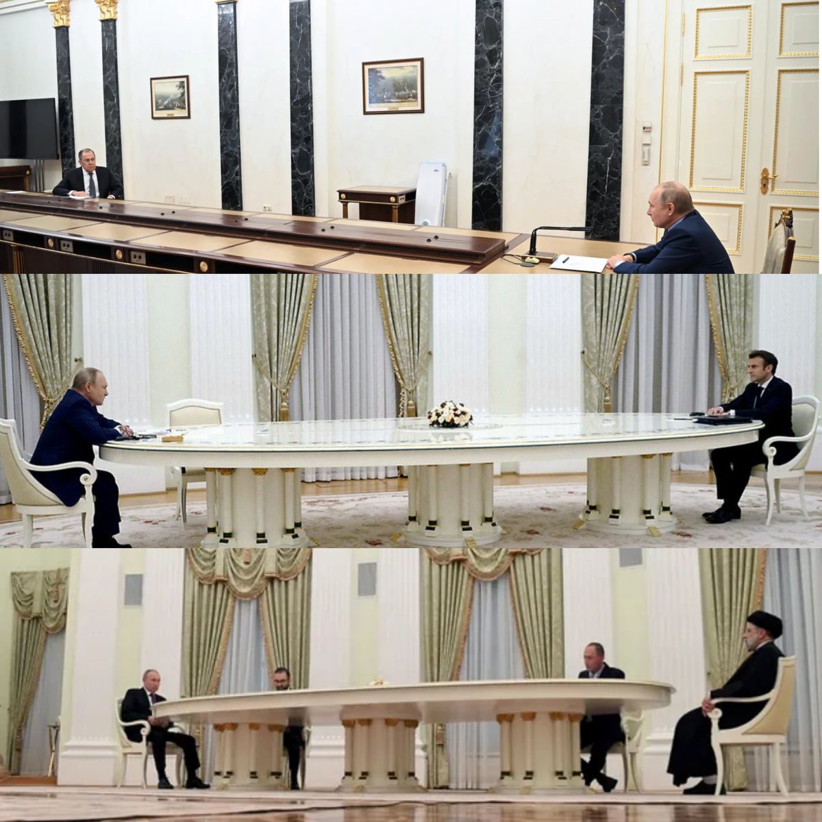 Hva er egentlig greia med Putin og lange bord...? 🤔