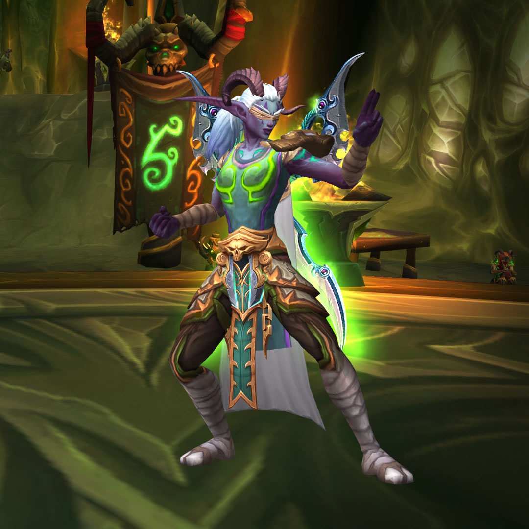 Ни с места! ✋ 

Чтобы продолжить путь, вы должны показать ваши новые результаты трансмогрификации. 

#MogMonday ✨