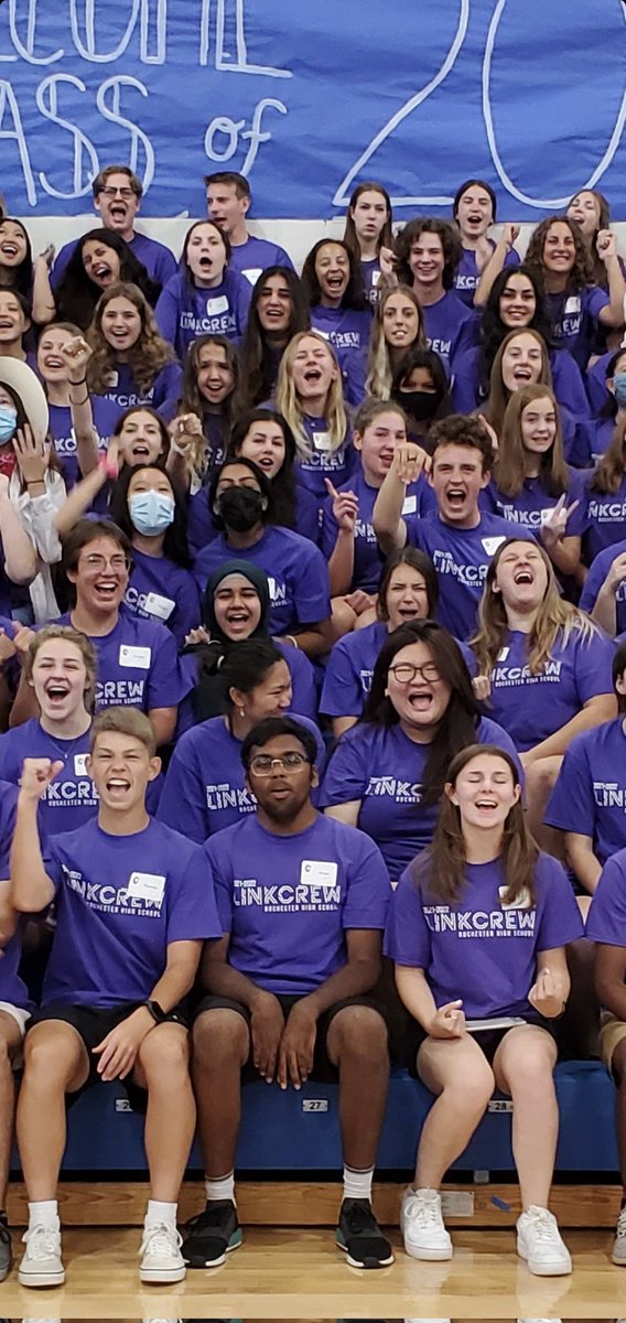 FalconLinkCrew's tweet image. This is how excited we are to link up with our freshmen this Wednesday! Freshmen will be receiving a pass in their first hour on Wednesday with more direction! Can't wait! @RHSFalcons #linkcrew