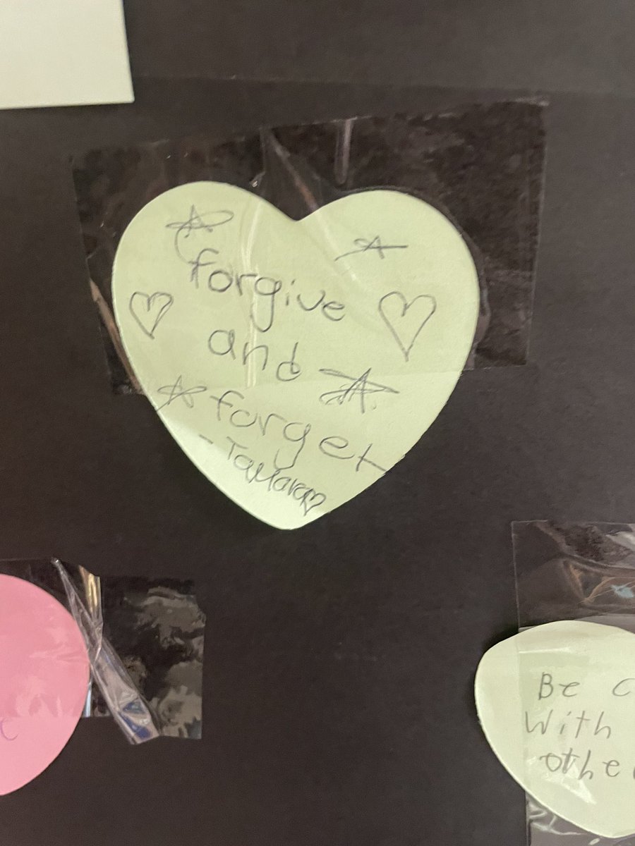 Our kindness board is exploding at the Knoll 💘