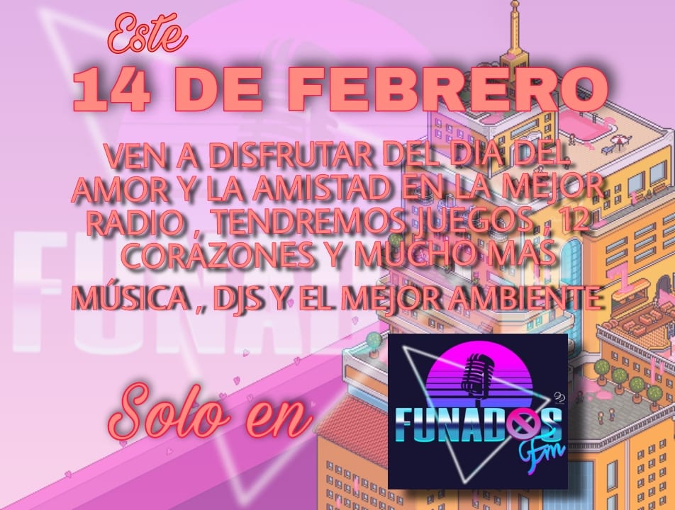 RadioFunadosFm's tweet photo. 🥳El día de hoy le traemos una dinámica, juntos con varias sorpresas en https://t.co/QlAg45tSIP🥳
Los esperamos hoy🥰tendremos KERMESSE🥰 
DINÁMICA.
🥰ETIQUETA A TU PAREJA O AMIGO
😍DAR RT
GANADOR HOY EN LA NOCHE 
🥰1 CAJA HC 🤩
Tendremos a los mejores dj,bodas express, regalos+ https://t.co/DGbHycbfGO