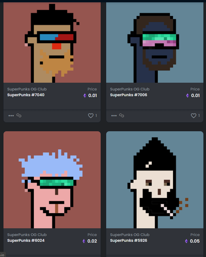 64World | OSG 🎒 (@i64studionfts) on Twitter photo 🔥🎁Pop up #NFTGiveaways
Minting 4 of these #SUPERPUNKS made by <a href="/babajikumaresan/">Babaji Kumaresan</a> for 4 of you as soon as we at 50 RTs on this!
Will be doing new format daily <3
Tons of new twitter drops otw
To enter just follow <a href="/i64StudioNFTs/">64World | OSG 🎒</a>
Tag 2 friends + RT✅
#NFTCommunity #NFTs #FreeNFT 🔥🎁Pop up #NFTGiveaways
Minting 4 of these #SUPERPUNKS made by <a href="/babajikumaresan/">Babaji Kumaresan</a> for 4 of you as soon as we at 50 RTs on this!
Will be doing new format daily <3
Tons of new twitter drops otw
To enter just follow <a href="/i64StudioNFTs/">64World | OSG 🎒</a>
Tag 2 friends + RT✅
#NFTCommunity #NFTs #FreeNFT