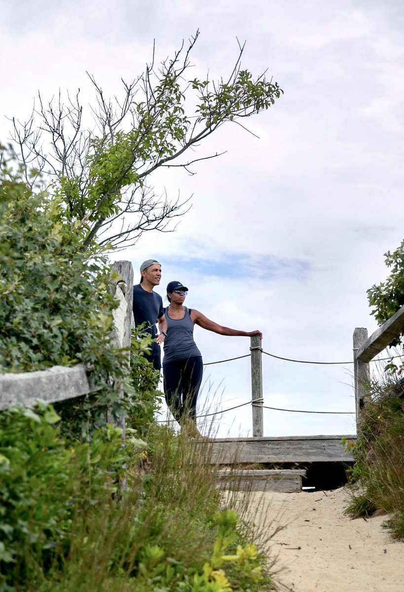 I feel so blessed to be able to spend every day with this guy. Happy Valentine's Day, Barack! Here's to all the adventures we have ahead. ❤️