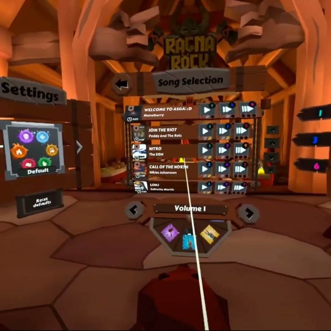 Jaconian's tweet photo. We have a new First Impressions article up for the Viking/Pirate/Power/Folk metal rhythm game "Ragnarock" from @WanadevStudio on the @MetaQuestVR:
https://t.co/AdXC6rNr06
🤘⚡⚡🤘
#Ragnarock #MetalRhythmGame #WanadevStudio #StageSelectStart https://t.co/gnpZchmjD4