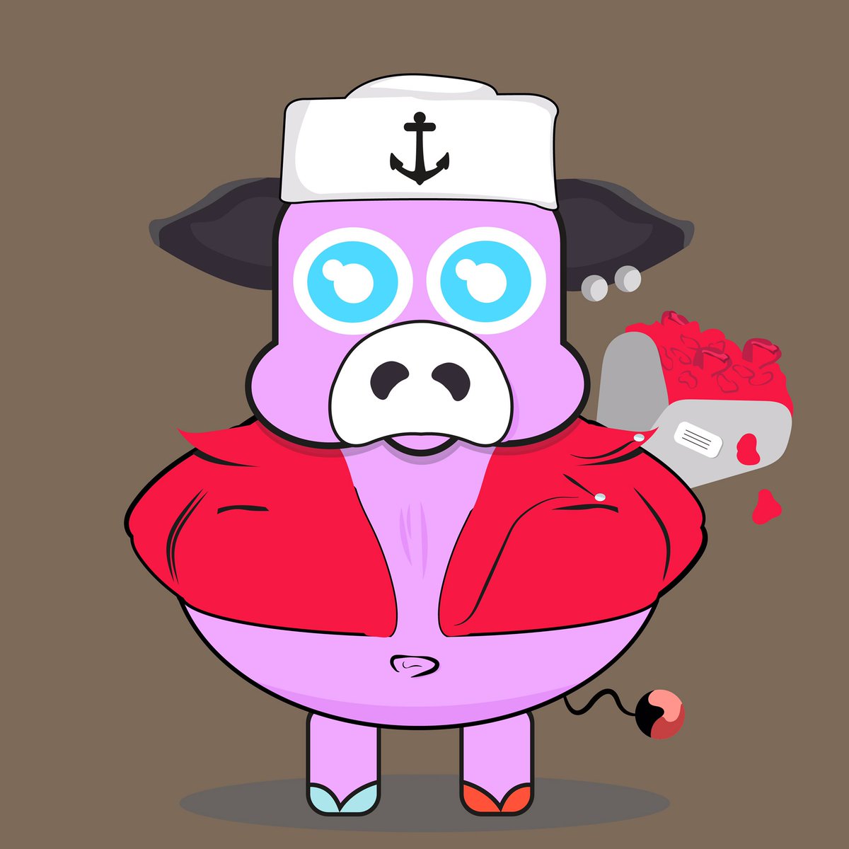 PuggiPuk's tweet photo. Happy Valentine’s Day 🐽❤️

#PuggiPuk #OpenSeaNFT #Polygon #NFTCommunity #NFTdrop #NFTs #NFT #nftcollector #nftart #Crypto #NFTartist #BoredApeYC #BoredApeYachtClub #HypeBears #AzukiZen https://t.co/pnRDTDHyJM