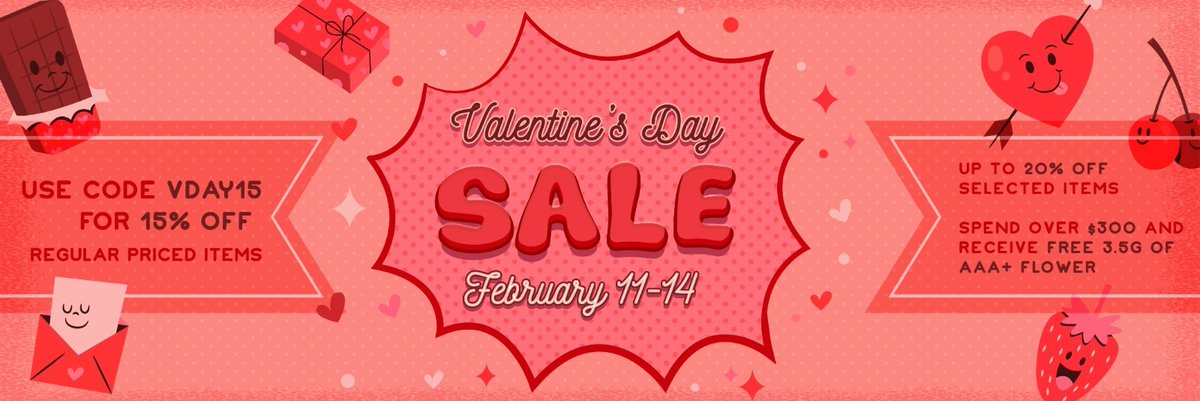 DealsCanna's tweet photo. #KushStation: 15% Off Valentines Day Sale with coupon VDAY15 https://t.co/EkRpGgxGBM https://t.co/q0PSWTMbix