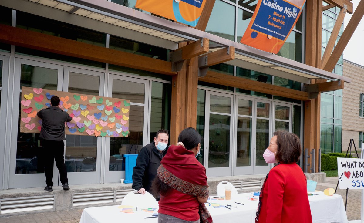 It's a great day to be a Seawolf! Welcome back to campus, #NomaNation 💙 I'm ecstatic to see familiar faces and a buzzing campus. I hope everyone has a wonderful week and Valentine's Day.