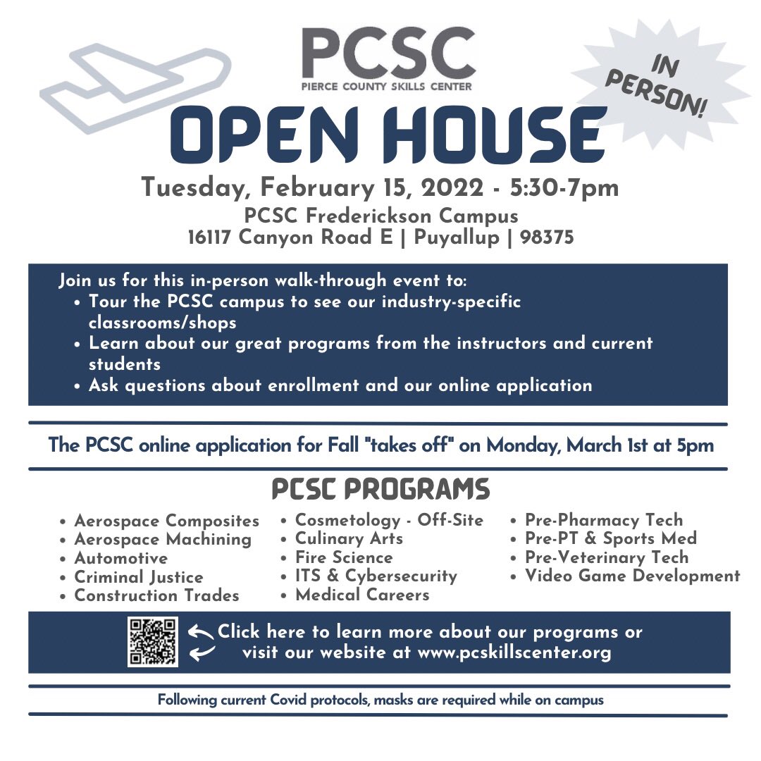 Join us for our in-person Open House on Tuesday, February 15th between 5:30-7pm to learn about enrolling for Fall!