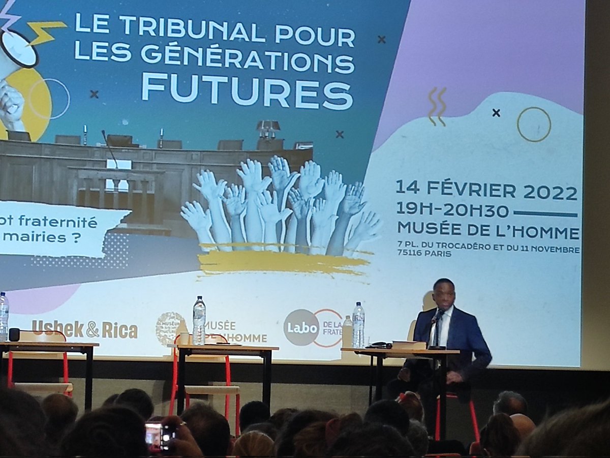 Fraternité Générale (@fraternitegen) on Twitter photo @_bboloko , Président d'audience, ouvre le #TGF pour la #Fraternité !
<a href="/FraterniteLabo/">Labo de la Fraternité</a> <a href="/USBEKetRICA/">Usbek & Rica</a> <a href="/Musee_Homme/">Musée de l'Homme</a> @_bboloko , Président d'audience, ouvre le #TGF pour la #Fraternité !
<a href="/FraterniteLabo/">Labo de la Fraternité</a> <a href="/USBEKetRICA/">Usbek & Rica</a> <a href="/Musee_Homme/">Musée de l'Homme</a>