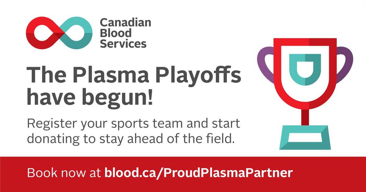 LifelineYQL's tweet photo. The 1st Annual Plasma Playoffs have begun! A big shout of to the @UofLPronghorns Women's Rugby Team, Men's Soccer Team &amp; Women's Soccer team that have all joined the challenge!

There is still time to register your teamhttp://blood.ca/plasma

#YQL #Lethbridge #PlasmaforLife https://t.co/rqy9rDyvwg