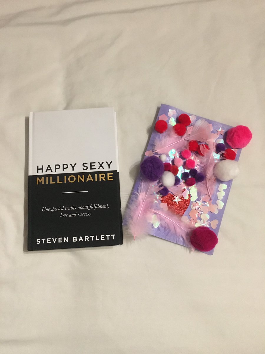 Two of the best gifts I could of received today. @SteveBartlettSC book and a card, made by my precious son ❤️ thank you to my husband for always going over and beyond for me. I love you.