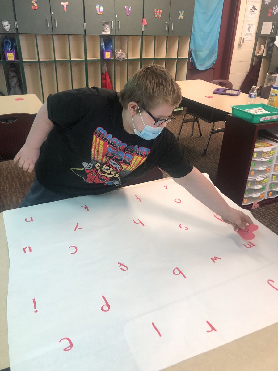 FletcherK725's tweet photo. Our Valentines Day celebration continues with a letter hunt. 💕 https://t.co/tAMJoq5vJf