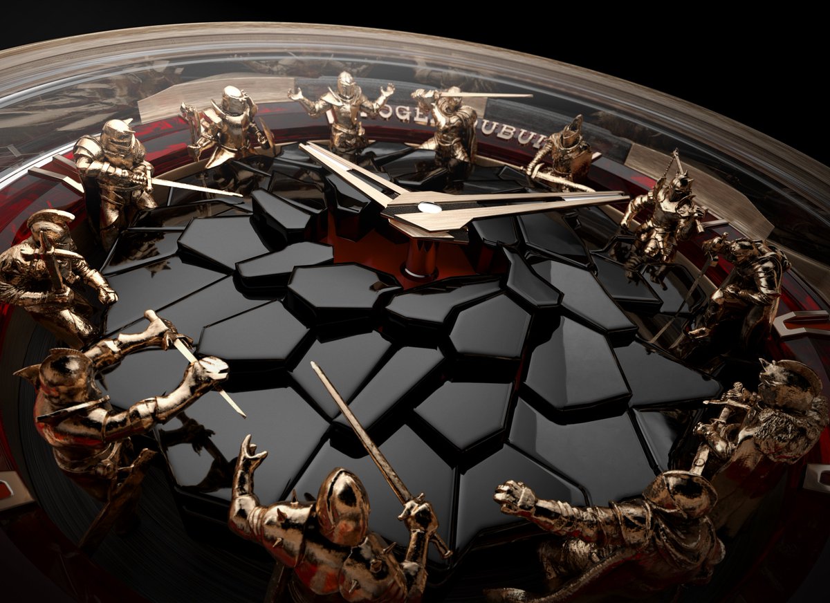 LeCalibreOff's tweet photo. Roger Dubuis Les Chevaliers de la Table ronde https://t.co/cAOzFqfDEb