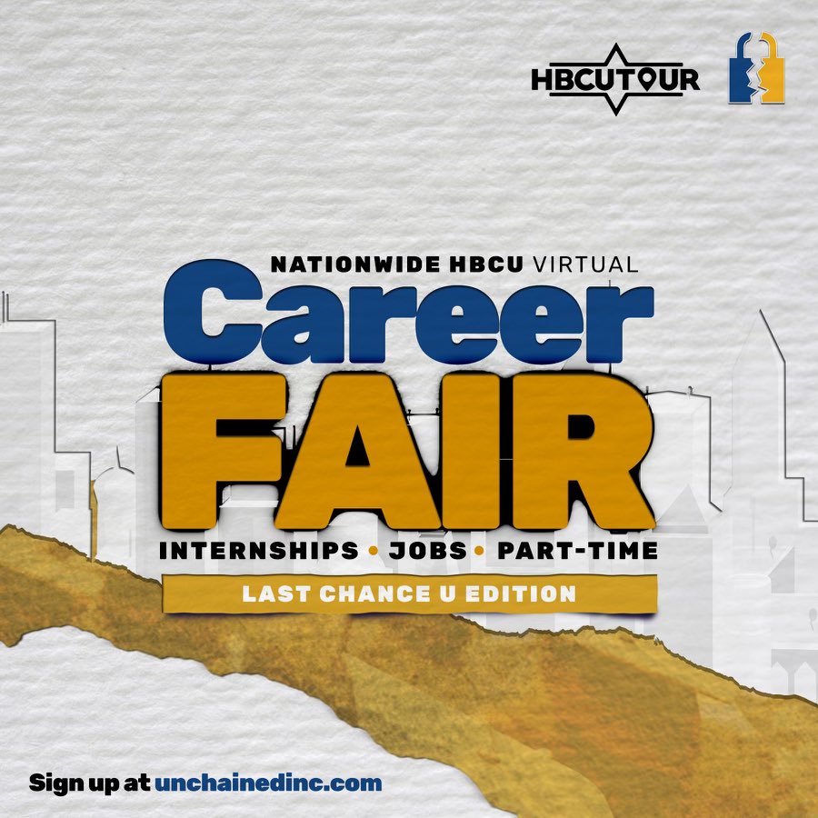 unchainedinc2's tweet photo. Must be registered with UNCHAINEDINC and attend the career fair February 17th! 
Sign-up at https://t.co/X6l4GzZniV! ☄️ https://t.co/OMKLVRHKAA