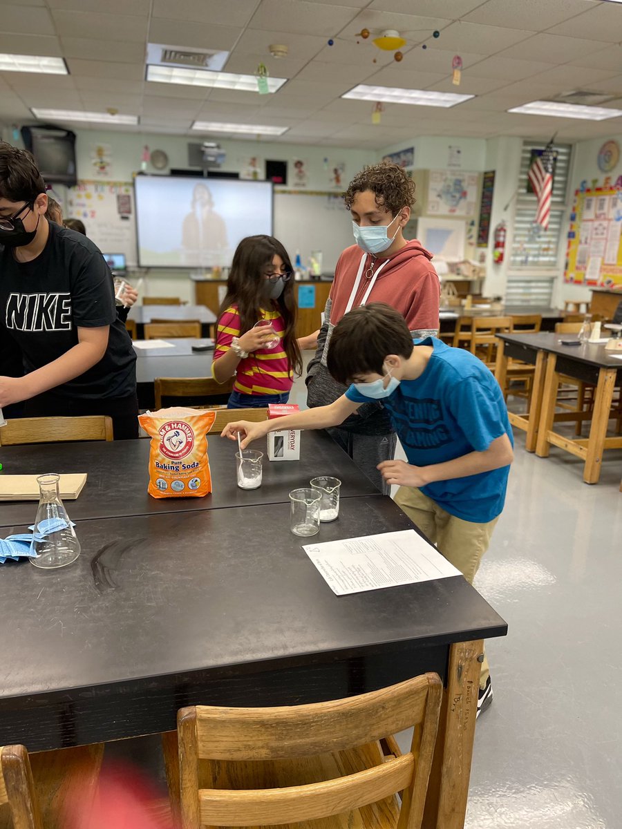 PaulBellMiddle's tweet photo. Sharks @ Saturday Student Success Academy … going over the laws of conservation of mass! #sciencerocks #extrapractice #academy #pwbsharks @MDCPSSouth @MDCPS https://t.co/NekWEqRJ0l