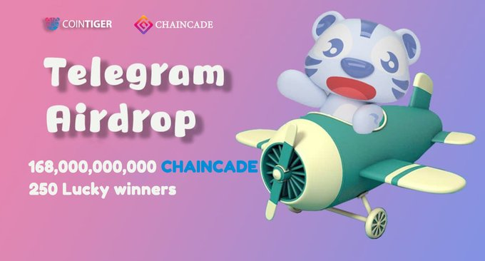 CoinTigerRussia's tweet photo. 📢#CoinTigerCampaign 
#CoinTiger + @ChainCadeBSC Аirdrop🚀
 
🎁Раздача 168,000,000,000 #CHAINCADE
 
🏆250 счастливчиков разделят 168,000,000,000 #CHAINCADE
 
🔥Вступайте: https://t.co/4MfFJwY4cY…
 
⏰5 дней https://t.co/fCRejlITVY