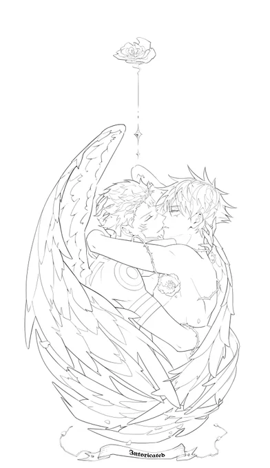 線画 https://t.co/Shkqkno2iX 
