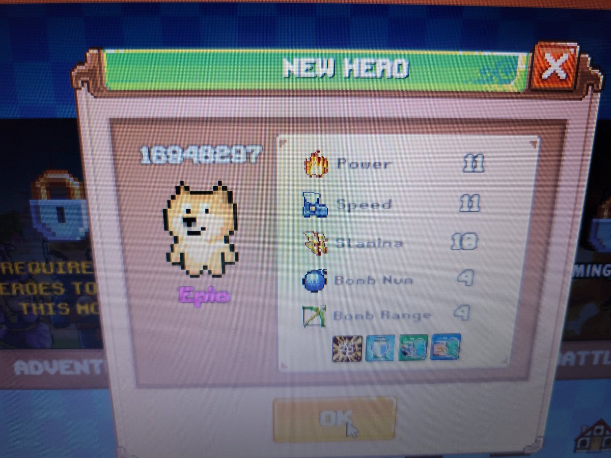 メンテ後と23時の法則で10連
遂に、、、😭
念願の #EPIC
#Bombcrypto