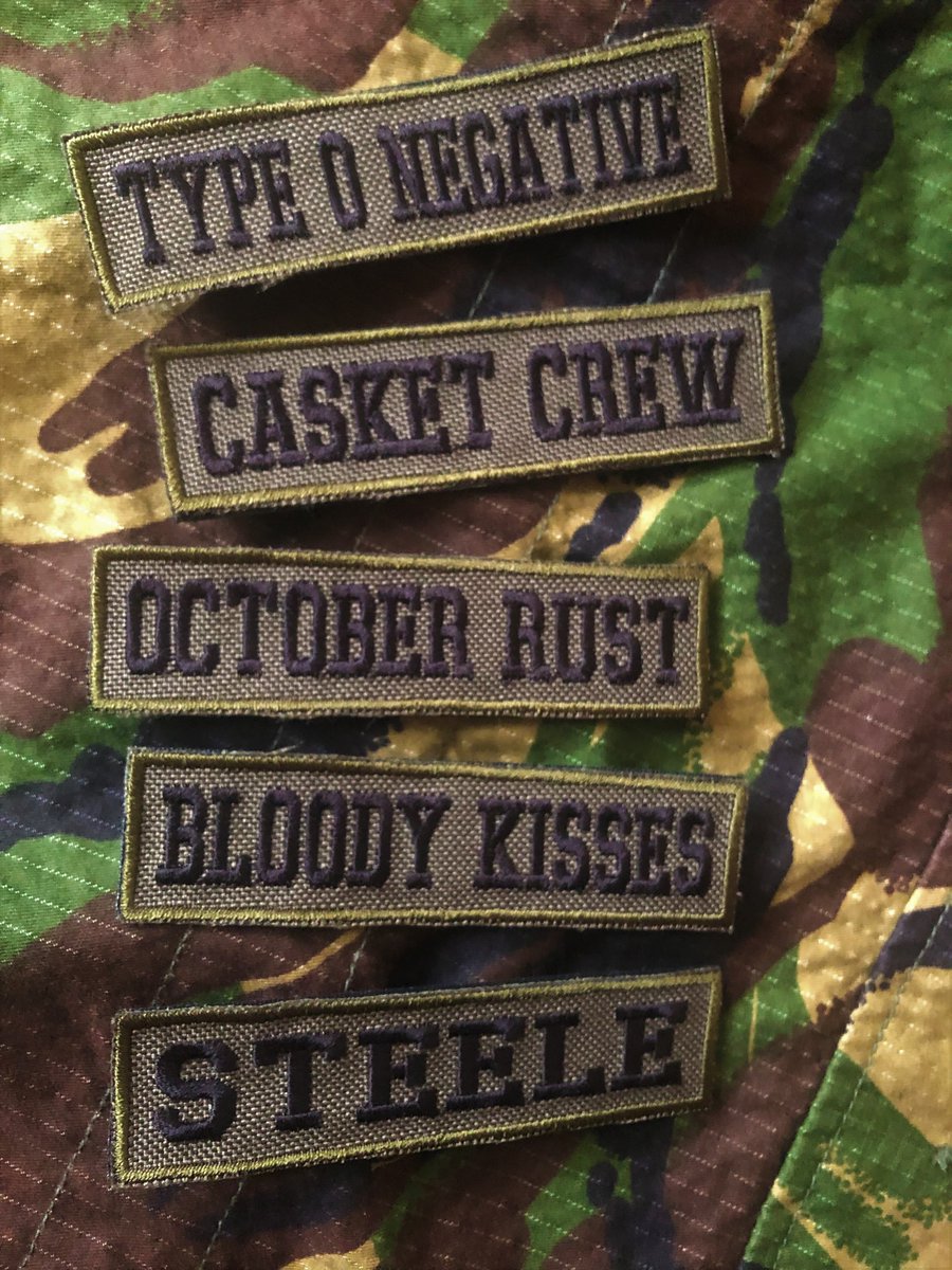 DevilmanHarvey's tweet photo. #TypeONegative #Vinland #army #camouflage #jacket : #CasketCrew Ultimate Edition https://t.co/AvwmDXn0CR #PeteSteele #OctoberRust #BloodyKisses https://t.co/4FsgGoY73Z