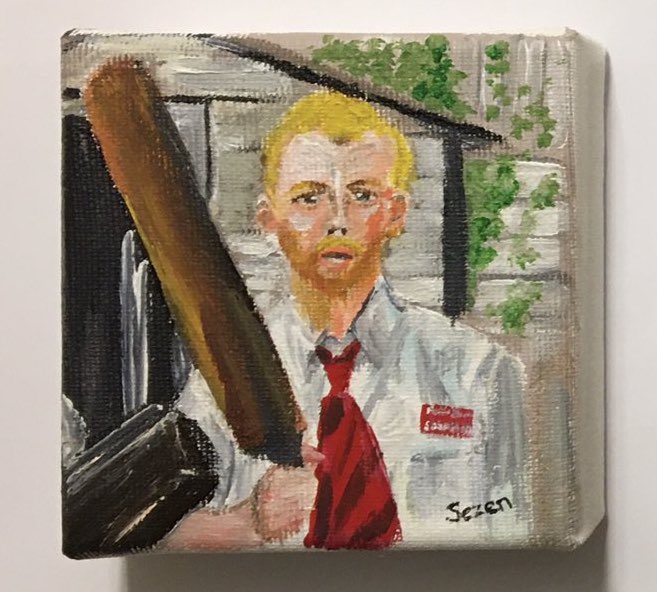 Happy birthday Simon Pegg Shaun of the Dead (2004, dir. Edgar Wright) 