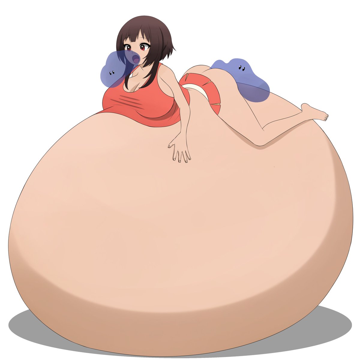 Slime belly inflation