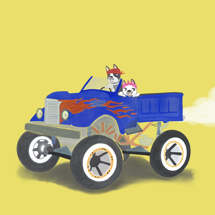 saturn_me's tweet photo. New #NFT drop on #StashhApp! More monster truck fun to come! ⤵️

https://t.co/4nXbFSt6mi

#BostonTerriers #NFTartist #SecretNetwork #nftcollector https://t.co/4UJ6oMWtf5